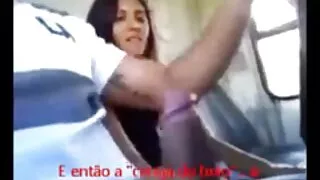 Ebony atėjo į saloną, kad šukuosena, o patiko sav seksas